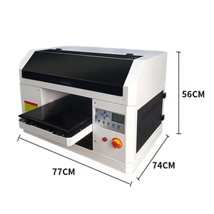 Impresora UV de Cama Plana Dong Shen A3 77x74x56cm 1440x1440dpi para Vidrio, Metal, Carcasas de Teléfono, Impresión Cilíndrica - Product Image 1