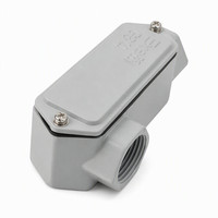 Boîtier de jonction anti-explosion IP65 en acier inoxydable/alliage d'aluminium à angle droit/gauche BCH pour zones dangereuses, applications électriques industrielles