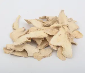 Steam treatment 2022 New crops Dehydrated ginger slices high quality Dried ginger slices