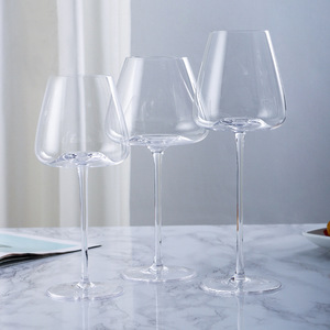 Copa de Vino Tinto de Cristal, 401-500 ml, Sin Plomo, Estilo Borgoña, para Cócteles y Fiestas - Product Image 3