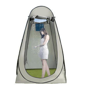 Tente <span class=keywords><strong>de</strong></span> <span class=keywords><strong>bain</strong></span> pliante d'extérieur, simple couche, une chambre, en polyester imperméable, mobile et simple, pour usage domestique estival, servant <span class=keywords><strong>de</strong></span> toilettes et <span class=keywords><strong>de</strong></span> salle <span class=keywords><strong>de</strong></span> <span class=keywords><strong>bain</strong></span> - Product Image 2