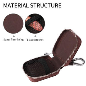 Estuche Protector de Cuero PU Clásico para Auriculares, Funda Portátil para <span class=keywords><strong>Airpods</strong></span> 3 y <span class=keywords><strong>Airpods</strong></span> Pro <span class=keywords><strong>2</strong></span>, Incluye Cubierta para Auriculares - Product Image 6