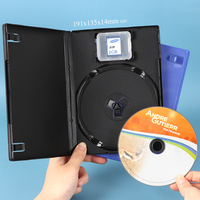 Étui pour jeux vidéo WEISHENG PS2, support pour carte mémoire, remplacement de disque unique, couverture de jeux pour Xbox 360, étui pour Wii U, boîte de jeux DVD