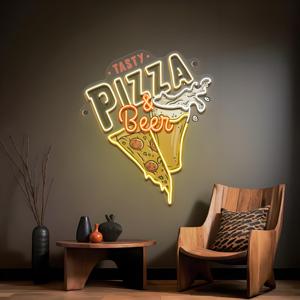 Letreros de Neón LED UV Personalizados para Restaurantes, Cafés, Bares y Tiendas, con Diseño de Anime, Publicitarios, con Letras y Logotipos, Resistentes al Agua - Product Image 1