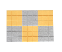 Panneaux insonorisants en fibre de polyester ignifuge, décoration acoustique de luxe pour salles de conférence, hôtels, cinémas, salles d'enregistrement