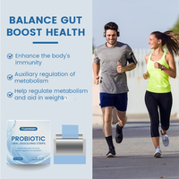 Ausreson Probiotiques Vaginaux pour Femme, Comprimés Oraux Dissolvables pour la Digestion Intestinale, Compléments de Santé, Film Dissolvable Oral Probiotique