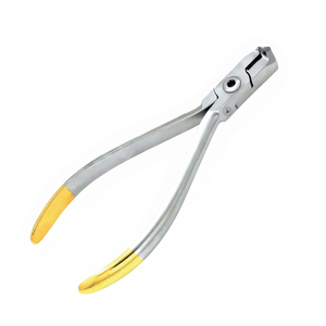 ROBOZ TECH RT-K-0833 Pince orthodontique manuelle universelle de coupe et de maintien à extrémité distale 4,5 pouces avec inserts en carbure de tungstène argentés - Product Image 1