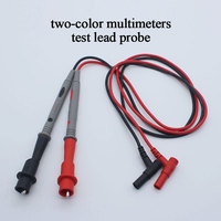 Câble de test de précision à sonde pointue 1000V 20A, sondes plaquées or avec pinces crocodiles, kit de sondes de test multimètre en PVC