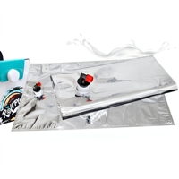 Distributeur de liquides en boîte (Bag-in-Box) en aluminium personnalisé, jetable, recyclable et aseptique pour café/vin, tailles personnalisées disponibles