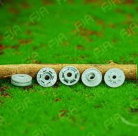Boutons à pression personnalisés en plastique et résine écologiques avec finition brillante/mate, forme ronde/étoile pour accessoires vestimentaires - Marque FJA