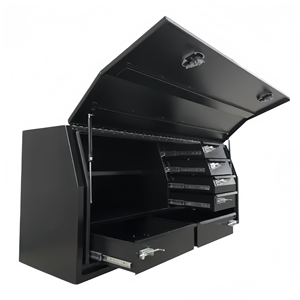 Boîtes à outils en aluminium personnalisées pour camion, verrouillables, étanches, boîte à outils en aluminium pour Ute Canopy - Product Image 5