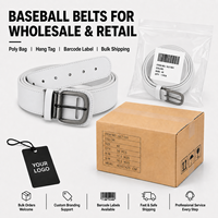 Ceinture Sportive Décontractée en Cuir PU pour Hommes, Robuste et Confortable, avec Boucle à Ardillon Ajustable, Idéale pour le Baseball et le Softball – Vente en Gros et Personnalisable