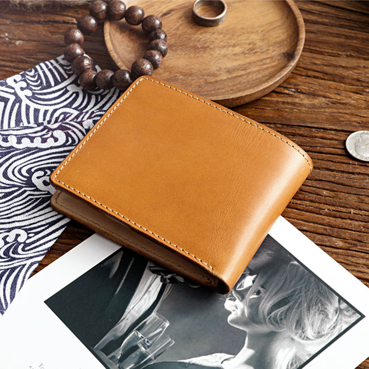 Custom RFID Blocking Slim Bifold Wallet for Men OEM Available