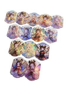 Tarjeta Fotográfica Acrílica OEM de Alta Calidad, Personalizada con Holograma de Anime, <span class=keywords><strong>Detalles</strong></span> en Lámina Fría, Estampado de Dibujos Animados, Etiqueta Personalizada - Product Image 2
