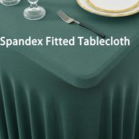 Nappe extensible en spandex de qualité supérieure, moderne, ajustée et élastique pour la décoration de conférences, réunions, banquets et fêtes