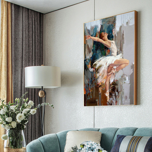 Arte de grafiti HD para Ballet y niñas, imágenes de pared y pintura en lienzo para decoración del hogar, Cuadros de decoración para sala de estar - Product Image 4