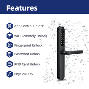 Nueva Cerradura Electrónica Liliwise Ttlock BLE, Cerradura Inteligente WiFi para Puerta, Resistente al Agua, Delgada, Compatible con Alexa, para Puerta de Aluminio - Product Image 5