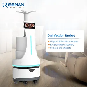 Reeman-Robot desinfectante móvil para hospitales, nuevo producto, gestión de mapa, sin ruido