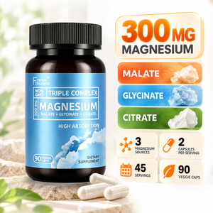 Suplemento de Triple Magnesio Vitamin Shecome para Adultos, Mejora los Músculos, Nervios y Energía, Cápsulas Herbales de Triple Magnesio - Product Image 3