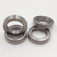 Rodamientos 6802 6802ZZ 6802-2Z 61802-2Z 61802ZZ Escudos de metal Acero cromado Rodamiento rígido de bolas de pared delgada 15x24x5mm