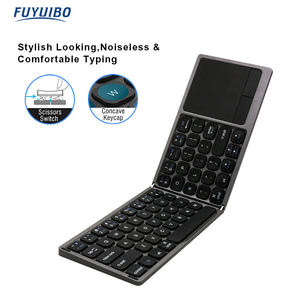 Low Moq logo <b>Keyboard</b> Chinese <b>Keyboards</b> <b>bluetooth</b> Foldable <b>Keyboard</b> with Touchpad - Product Image 4