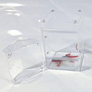 Nuevo Diseño YAGELI: Recinto de Cría de Tarántulas y Arañas de Acrílico Transparente, Tamaño Personalizado, Impresión Serigráfica, Exhibición en Casa - Product Image 6