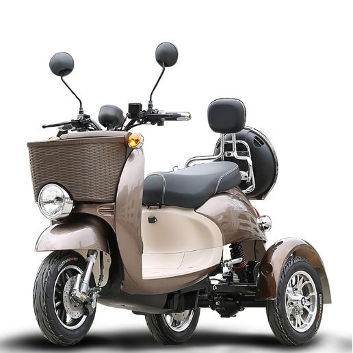 2023 Tricycle  for Elderly Passenger Electric Vehicle Scooter Motorcycle Tricycle Three Wheel Bike