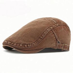 Fashion Classic Custom Newsboy Irish Tweed <b>Wool</b> Felt <b>Flat</b> <b>Cap</b> Beret Wholesale Promotional British Ivy Unisex Casual - Product Image 5