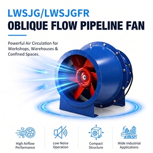 Ventilateur axial à flux oblique LONGWELL 23700-9000m3/<span class=keywords><strong>h</strong></span>, ventilateur <span class=keywords><strong>d</strong></span>'extraction industriel, ventilateur de ventilation, ventilateur de conduit à flux diagonal - Product Image 1