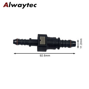 Conector Rápido Hembra SAE 9.49mm-ID6-14mm para Sistema <span class=keywords><strong>de</strong></span> Línea <span class=keywords><strong>de</strong></span> Agua <span class=keywords><strong>de</strong></span> Urea <span class=keywords><strong>de</strong></span> Combustible <span class=keywords><strong>de</strong></span> Automóvil, Accesorios <span class=keywords><strong>de</strong></span> Manguera <span class=keywords><strong>de</strong></span> Goma para Tubería <span class=keywords><strong>de</strong></span> Nailon - Product Image 5