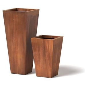 Grands Pots de plantes en acier métallique et personnalisés, bac à plantes de jardin, jardinière légère et Durable, pièces - Product Image 6