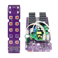 Télécommande industrielle sans fil étanche IP67 à 6 touches pour palan de pont roulant avec accès par carte RFID