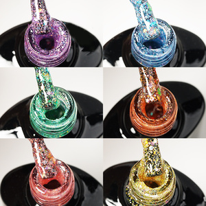 ดรีม เนล เจล 12 สี ควีน ไอชา เจล |   โปร่งใสเย็นชาและชวนฝัน ประกายมุกละเอียดแบบไล่เฉดสี เหมาะสำหรับมือใหม่และร้านเสริมสวย - Product Image 6