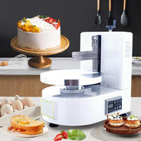 2024 Offre Spéciale automatique gâteau crème lissage revêtement décoration plâtrage Machine gâteau décoration Machine