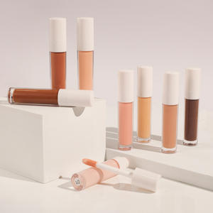 <span class=keywords><strong>Corrector</strong></span> vegano <span class=keywords><strong>de</strong></span> larga duración, cobertura completa, crema líquida, <span class=keywords><strong>corrector</strong></span> <span class=keywords><strong>de</strong></span> naranja, maquillaje negro con logotipo personalizado para la piel del rostro - Product Image 4