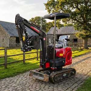 掘削機ロググラップル ミニ掘削機アクセサリー コンパクト掘削機 ミニペレ 掘削機 1トン - Product Image 2