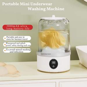 Mini Wireless Portable <b>Washing</b> <b>Machine</b> New Style Small Automatic <b>for</b> Underwear and Hosiery - Product Image 3