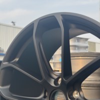 Rines de Aleación 6061-T6 de 19-24 Pulgadas para Autos, Rines de Carreras Monobloque Forjados con 5x112 5x120, Nuevos