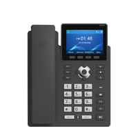 Telepon Desktop nirkabel, telepon IP WiFi 6 garis Sip rekaman POE rumah nyaman panggilan harga murah bisnis kantor