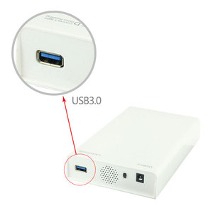 ShuoLe 3.5 Inch Sata To Usb3.0 Hard Drive <b>Enclosure</b> <b>Plastic</b> Case For Desktop High Speed Data Transfer - Product Image 3