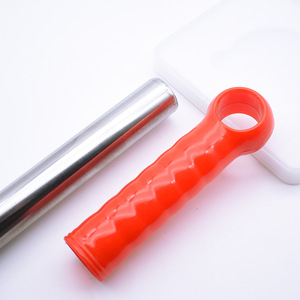 Balai à manche en acier inoxydable avec poils doux et pelle à poussière en plastique, outil de nettoyage domestique durable et multifonctionnel - Product Image 3
