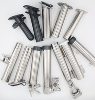 Accessoires de bateau Support de route de pêche en acier inoxydable Matériel marin pour bateau et yacht