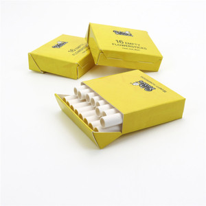 Yellow Paper Flower <b>Box</b> Tobacco Storage HNB Stick 16 Count Custom Smoking Products Tobacco sticks - Product Image 1