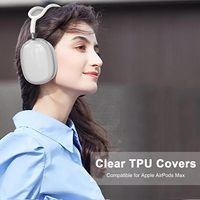 Étui pour écouteurs transparent souple anti-chute en TPU, fabrication en usine, couleur et taille personnalisables, vente en gros en Chine