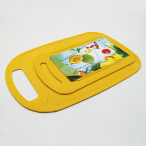 Herramientas de corte de cocina baratas, tabla de cortar de plástico de 32,4x21,3 cm, tabla de cortar de verduras sostenible <span class=keywords><strong>para</strong></span> mesas de cocina en el exterior - Product Image 4