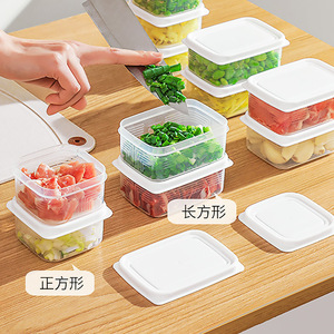 Boîte de conservation alimentaire carrée hermétique avec couvercle pour réfrigérateur et congélateur - Product Image 5