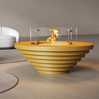 Cheminée extérieure en acier inoxydable à bois pour maisons et villas rurales auto-construites – Design de loisirs à flamme réelle