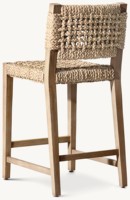Tabouret de bar empilable en chêne de qualité supérieure, haut de gamme, robuste et durable