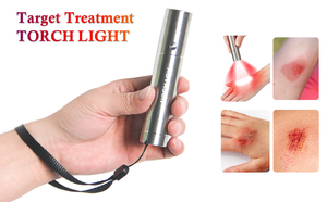 Ideatherapy handy TL09-A 630:660:850nm充電式赤色光療法ワンド赤色光療法トーチペットと人間の痛みの緩和 - Product Image 2