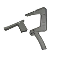 Pièces de repose-bras pour chaise de bureau public et d'hôpital en alliage d'aluminium et de zinc moulé sous pression, usinage CNC personnalisé, certifié ISO9001